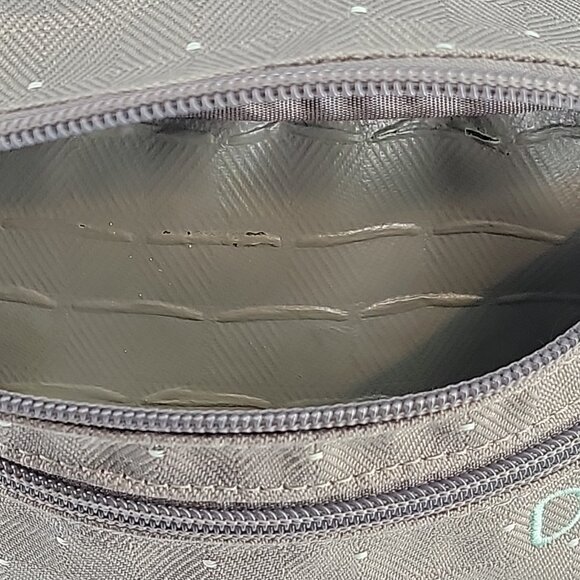 🎒 Dakine Gray Herringbone Fanny Pack / Crossbody – Very Good Condition 🎒 - Picture 6 of 7